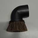 Round Dusting Brush Tool Attachment for Shop Vacs 2 1/2 Inch Wet/Dry Vacuum Hose: Perfect for Cleaning Furniture, Blinds, Car Interiors- 2.5'' Replacement Shop Vacuum Accessories