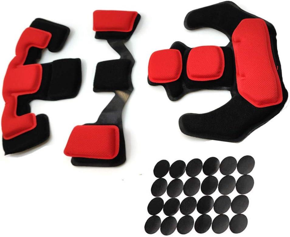 Airsoft Helmet Pads Set - Tactical Paintball Helmet Replacement Memory Foam Padding Kits