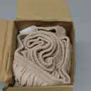 Biscaynebay Wrap Around Bed Skirts with Split Corners for King Beds 14" Drop, Light Camel Elastic Dust Ruffles Adjustable Easy Fit Wrinkle & Fade Resistant Silky Luxurious Fabric Machine Washable