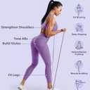 Fitense Resistance Bands Set - Pull Up Bands for Men Women, Exercise Bands Resistance with Door Anchor, Training Poster & Pouch for Body Stretching, Pull Up Assist