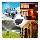 TESSAN Outdoor Smart Plug Waterproof, 2.4GHz WiFi Only, WiFi Smart Outlet with 3 Individual Sockets Compatible with Alexa and Google Home, Remote Control and Timer Function