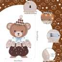 Cute Bear Night Light Wooden Bear Table Lamp