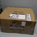 12 Pack Clear Shoe Storage Organizer with Magnetic Door,Stackable Plastic Shoe Boxes for Sneakers,Boots,and Heels,Space-Saving Foldable Shoe Rack for Closet,Durable Shoe Cabinet Organizer,White