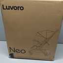 Luvoro Neo Lightweight Travel Stroller with Snack Tray, Airplane-Friendly