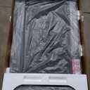 Walking Pad Treadmill with 12% 9-Level Auto Incline, 450 lbs Capacity RGB LED Screen, Bluetooth Speaker Under Desk Treadmill, Compact Treadmills for Home Hiking (Black)