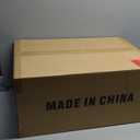 RIZZARI Stainless Steel Cat Box: Beige Leak-Proof Large Enclosed Litter Pan Indoor Odorless Tray for Multiple Cats - Teflon Non-Stick Coating - for Cats Under 20 lbs - Ideal for Laundry Room Balcony