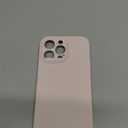 LOVE 3000 Designed for iPhone 14 Pro Max Case, Premium Silicone with [Soft Anti-Scratch Microfiber Lining] Shockproof Protective Phone Case for Men Women Girls 6.7", Chalk Pink