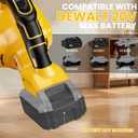 Cordless Vacuum for Dewalt Battery, 5 in 1 Lightweight Handheld Vacuum Cleaner with 500W Powerful Motor, 46 CFM Portable Hand Vacuum with Filtration HEPA for Floor, Carpet(Battery Not Included)