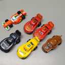 12 Pack 3" Large Filled Easter Eggs with Stem Toy Cars Kids Easter Basket Essential Plastic Surprise Egg Building Blocks 6 in 1 Transform Construction Vehicle Basket Stuffers Boy Egg Hunt Party Favor