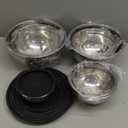 YJSLICT 7 Piece Stainless Steel Mixing Bowls with Lids Set, Metal Mixing Bowls Nesting Design Salad Bowl for Kitchen Cooking, Baking, Prepping and Serving Food (Size 0.7, 1.1, 1.5, 2.1, 3.5, 4, 4.5QT)