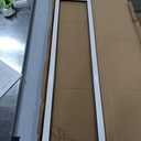 PetSafe Sliding Glass Pet Door - No-Cut DIY Install Doggy Door for Renters - Aluminum Frame - Adjustable Height 75 7/8" to 81" - Ideal for Large Dogs Up to 100 lb - White