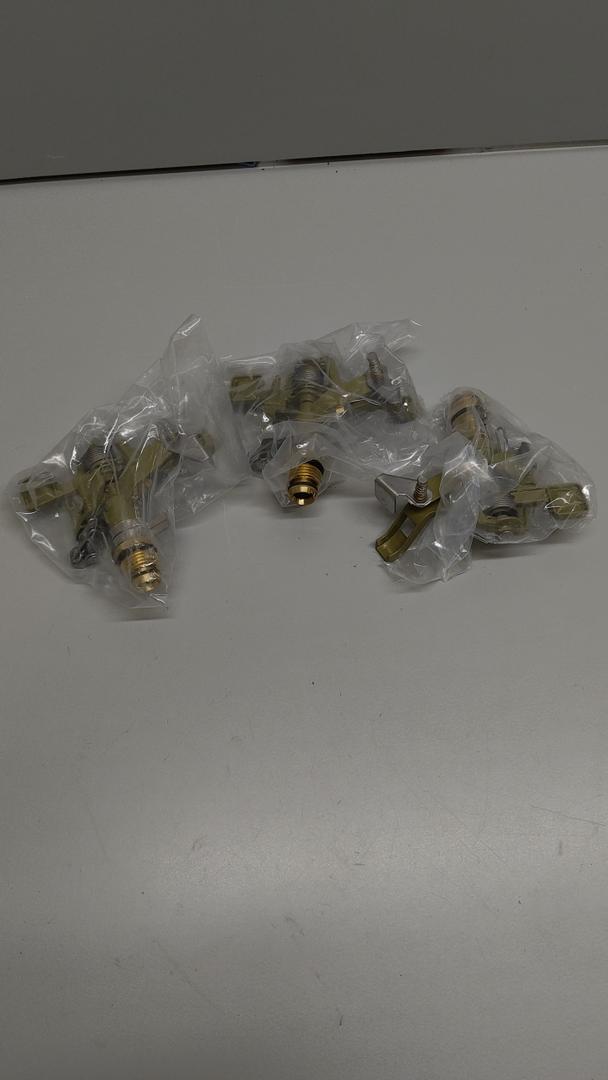 1/ 2 Inch Brass Impact Sprinkler Heavy Duty Orbit Sprinkler Head with Nozzles Adjustable 0-360 Degrees Sprinkler Head Lawn Watering Sprinkler for Yard Lawn and Grass Irrigation (3 Pieces)