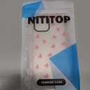 NITITOP Compatible with iPhone 11 Case Cute Clear for Women Girls Pink Love Heart Pattern Ultra Slim with Bumper Protector Soft TPU Anti-Yellow Protective Cover - Pink Heart