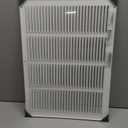 Fits 20x14 Duct Opening Stamped Steel Return Air Grille Vent Cover Grille for Sidewall and Ceiling in White Surface Dimensions: 21.75"W X 15.75"H (20" W x 14" H Duct Opening)