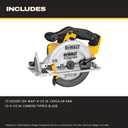 DEWALT 20V MAX Circular Saw Cordless, Battery Not Included (DCS391B)