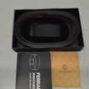 TRUSADOR Men's Ferrara Ratchet Belt Fully Adjustable No Holes Leather Belt (Black)