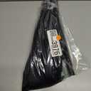 Liliful 2 Pcs Halloween Witch Broom with Ribbons Wizard Accessories Wizard Decor Costume Witch Broomstick for Kids Adults Party Cosplay Decorations, Black