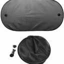 Rear Window Sunshade, Car Rear Window Sunshade with Suction Cup, Sun Protection for Car Back Window, Sunlight Shield Blocker Mesh Cover for Rear Facing Car Seats (50 * 100 cm)