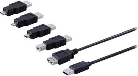 Philips 5-in-1 Universal USB Cable Kit with Adapters