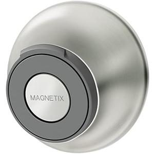 Moen Spot Resist Brushed Nickel Remote Dock for Magnetix Removable Handshowers with Included Wall Bracket or Permanent Waterproof Adhesive Options, 186117SRN