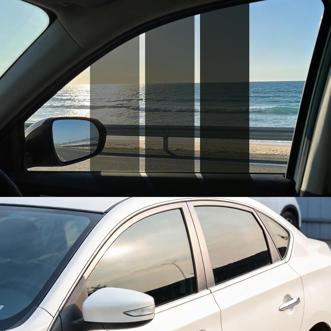 LYPUMSO 35% VLT Ceramic Car Window Tint Film - 20in x 10ft Privacy Anti-Glare & Heat Reduction Window Tint for Cars, 99% UV IR Blocking, Premium Scratch-Resistant Removable Tint Roll for Auto & Home