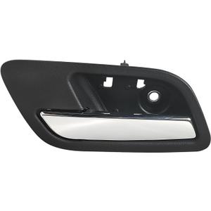 APPERFiT Interior Door Handle for Rear Driver Side 22855643 Compatible with 2007-2014 Chevy Chevrolet Silverado 1500 2500 3500 Avalanche Suburban Tahoe, GMC Sierra Yukon Truck Door Parts
