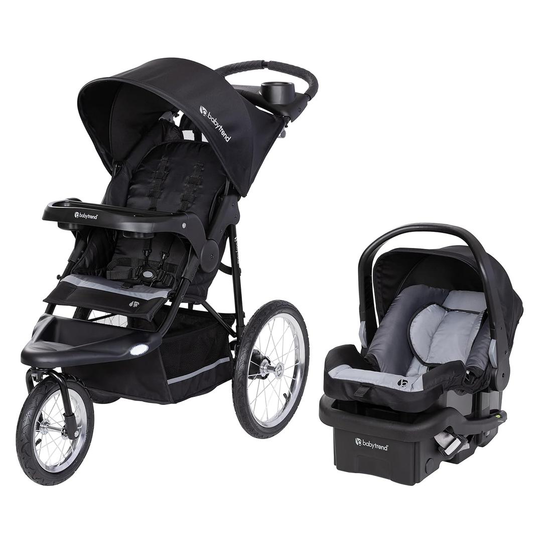 Baby Trend Expedition - Sistema de viaje para corredores, color negro (negro, (Dash Black))