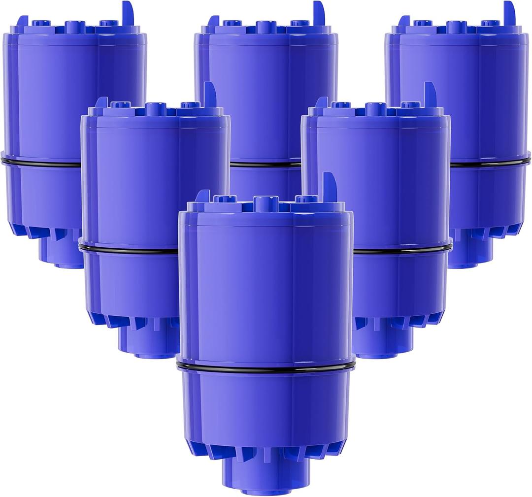 Faucet Mount Replacement Filter 6 pack, Fit for All PUR PLUS, Pur Water Filter Replacement, Compatible with RF-3375 RF-9999 Purs Filter Replacement, By AVXBYR