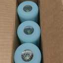 Dr. Brown's Anti-Colic Options+ Narrow Glass Baby Bottles 8 oz/250 mL, with Level 1 Slow Flow Nipple, 3 Pack 0m+ with Mint 100% Silicone Sleeves, BPA-Free