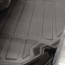 GINOWY- Floor Mats & Cargo Liner for Hyundai Santa FE Sport 2013-2018, TPE Rubber All Weather Protection Mats Santa Fe Sport, Anti-Slip Waterproof Trunk Mat Car Floor Liners Accessories, Black