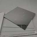 Suwimut Set of 4 Square Mirror Candle Plates, 12x12 Inch Frameless Glass Mirror Trays Wall Mounted Glass Mirrors Tiles for Table Centerpieces, Wedding Party Decorations, Wall Decor, Crafts, 1.7mm