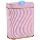 Ogikey Bathroom Small Trash Can with Automatic Touchless Lid, 2.6 Gallon Smart Garbage Can Narrow Waterproof Trash Bin for Bedroom, Office, Living Room