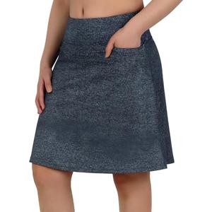 ANIVIVO Women's 20" Knee Length Skorts Golf Tennis Skirt for Women Activity Casual Skort with Pockets High Waist, Small