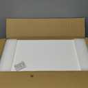 Wisuce Bamboo Desk Organizer - Mini Bamboo Desk Drawer Tabletop Cosmetic Storage Organization for Office or Home White