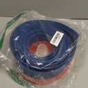 Flex Tracks 15 Ft Starter Set, Flexible Race Track for Kids 3+ with Strong Suction Cups, Flexible Car Track Race Car Ramp Track Compatible with 1/64 Diecast Cars, Portable Rolls Up Race Tracks (Blue Red)