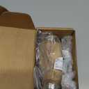 1-1/2" Universal Filter Inline Heater Core Coolant Filter and Inspection System Stainless Steel Filter Mesh Matching Fixture (1.5 IN, black)