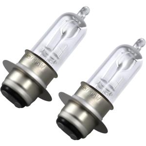 12v 35/35w Headlight Bulb Halogen Light Aftermarket Replacement Parts Fit for ATV Moped Quad Go Kart Scooter Motorcycle 4 Wheeler Taotao Sunl Coolster Roketa Jonway.2 Pcs