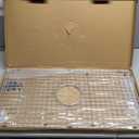 Serene Valley Sink Bottom Grid 27-9/16" X 14-7/16", Centered Drain with Corner Radius 3/8", Sink Protector SVH2815C