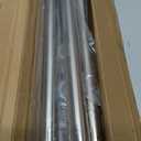 Mcrbeay Shower Curtain Rod, 1" Diameter Heavy Duty Tension Shower Rod, Non Slip Adjustable 28-74 inch No Drilling Shower Curtain Rods Spring Tension For Bathroom, Shower Stall, No Rust, Silver