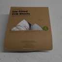 2-Pack Crib Sheets for Boys, Girls - Viscose Derived from Bamboo Fitted Crib Sheet, Baby Crib Sheets Neutral, Crib Mattress Sheet, Toddler Bed Sheets, Baby Sheets for Crib Fitted Sheets (Wildflowers)