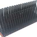20 Pack L8 x H 6" Black Heavy Duty Shelf Brackets with Screws Metal Shelf Brackets Shelf Support Angle Brackets for Shelves L Brackets Heavy Duty Floating Shelf