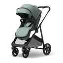 Mompush Wiz 2 in 1 Baby Stroller with Infant Pramette Mode, One Hand Fold Convertible Newborn to Toddler Stroller with Reversible Seat and Large UPF 50+ Canopy