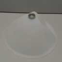 1 Pack Drill Dust Bowl & Hole Saw Dust Bowl for Drilling, Installing Recessed Lights and Works with All Hole Saws, Silicone Transparent Drill Sawdust Collector, Adds Bearings for Durability