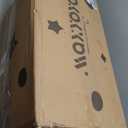 MAXYOYO 6" Extra Thick Japanese Floor Mattress Futon Mattress, Foldable Tatami Pad for Adults, Roll Up Floor Bed for Guest Room Bedroom RV, Dark Grey, Queen