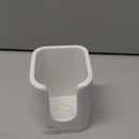 Bathroom Cup Dispenser, Dixie Cup Holder 3-4oz Mini 5OZ Disposable Paper Cup Holder for Bathroom Cotton Pad Container Guest Bathroom Essentials, Like Marble White