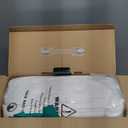 Three Geese Pinch Pleat Waterfowl Feathers and Down Comforter Cal King Size Duvet Insert,750+ Fill Power,1200TC 100% Cotton, Premium All Seasons White Warm Hotel Comforter with 8 Tabs. (White Twisted Flower)