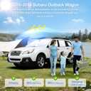 8pcs Car Window Shades for Subaru Outback Wagon 2010-2014 Accessories,Windshield Side Rear Full Sunshade,Sun Visor UV Blocking, Privacy Protection and Blackout for Camping Outdoor