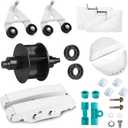 Pool Cleaner Pod Kit AXV417WHP for Hayward Pool Vacuum Part Replaces, and AXV621DAT Pool Vac A-Frame/Turbine Tune-Up Rebuild Kit, Compatible with Hayward Navigator Pool Vac Ultra Pool Cleaner