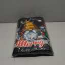 Bencailor Sets of 2 Christmas Gnomes Kitchen Rugs and Mats Merry Christmas Kitchen Rugs Non Slip Washable Gnomes Xmas Door Mats for Winter Home Floor Bathroom Cabin Decor, 29 x 17 and 47 x 17 inch (Black)