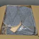 Wall Mounted Cat Wall Shelves and Climbing Tree for Kittens, 4-Tier Adjustable Cat Furniture for Indoor Cats Under 30lbs, with Grey Plush Platforms, Gray